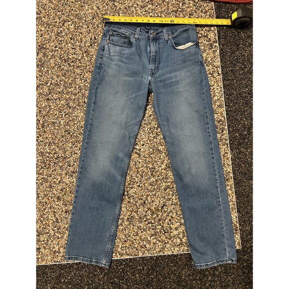 Levi's 514 Women's Denim 32W 34L Straight Leg Blue Jeans - Picture 6 of 6